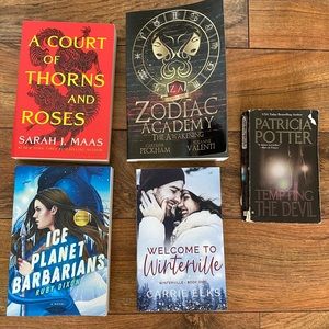 Romance erotica book collection